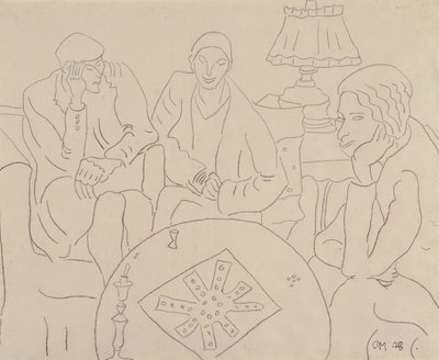 Das Spiel Ludo von Cedric Morris