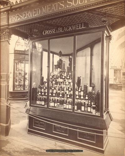 Konservierte Lebensmittel - England von Centennial Photographic Co.