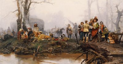 Das Lager, 1878 von Cesare Auguste Detti