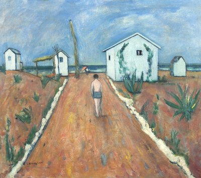Der Strand von Fiumetto von Cesare Breveglieri