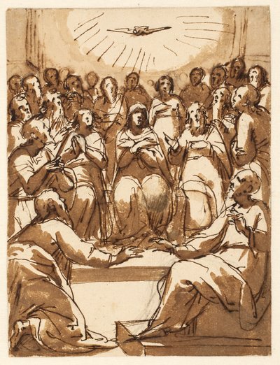 Herabkunft des Heiligen Geistes von Cesare Nebbia