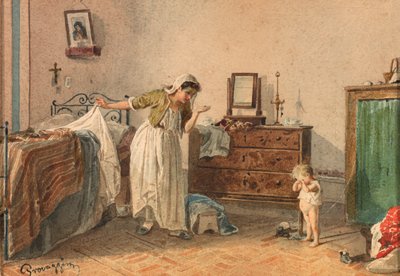 Verweis, 19. Jahrhundert von Cesare Provaggi