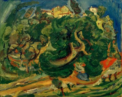 Ch. Soutine, Landschaft in Südfrankreich von Chaim Soutine