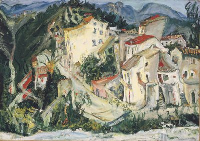 Landschaft bei Cagnes, ca. 1924-1925 von Chaim Soutine