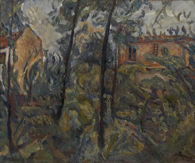 Landschaft mit Häusern, um 1918 von Chaim Soutine