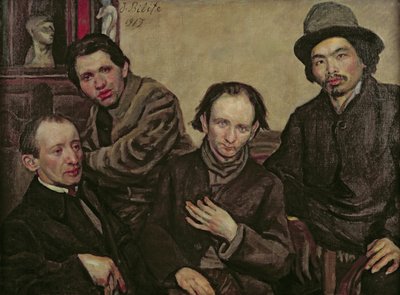 Treffen der Maler von Chaim Soutine