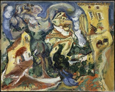 Das Dorf, ca. 1923 von Chaim Soutine