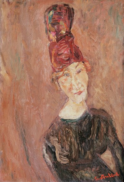 Frau mit Hut, 1926 von Chaim Soutine