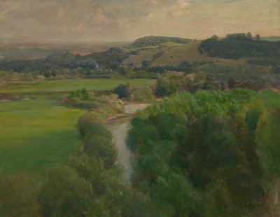 Cornische Landschaft, 1919 von Charles A. Platt