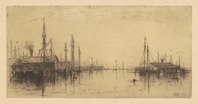 Gloucester Hafen von Charles A. Platt