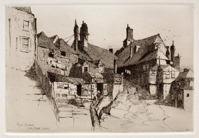 Rye, Sussex, England, 1884 von Charles Adams Platt