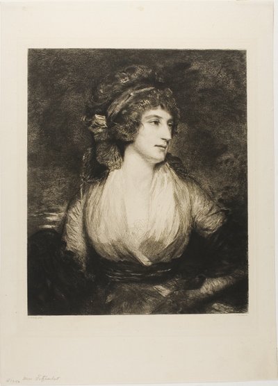 Porträt einer Frau von Charles Albert Waltner