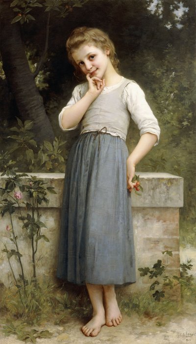 Der Kirschpflücker, 1900 von Charles Amable Lenoir