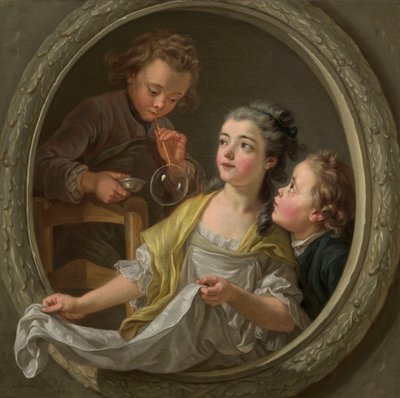 Seifenblasen von Charles Amedee Philippe van Loo