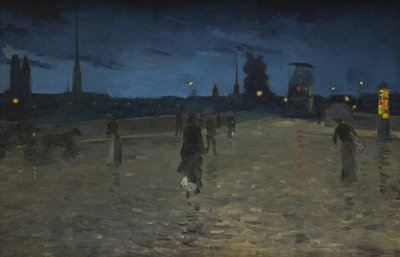 Le Pont de Pierre, Rouen, 1881 von Charles Angrand