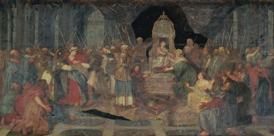 Athaliah aus dem Tempel vertrieben, 1710 von Charles Antoine Coypel