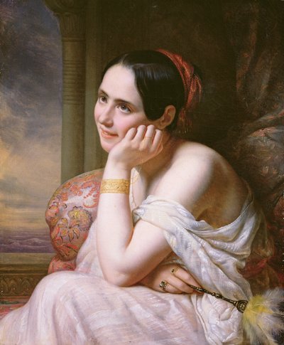 Eine Odaliske, 1836 von Carl von Steuben