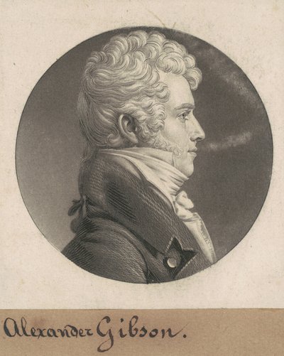 Alexander Gibson von Charles B. J. Févret de Saint Mémin