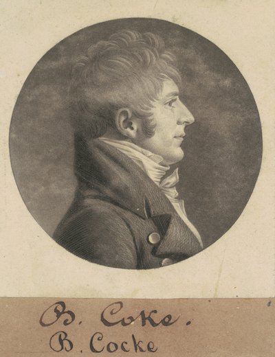 Benjamin Cocke von Charles B. J. Févret de Saint Mémin
