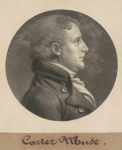 Edward Carter von Charles B. J. Févret de Saint Mémin