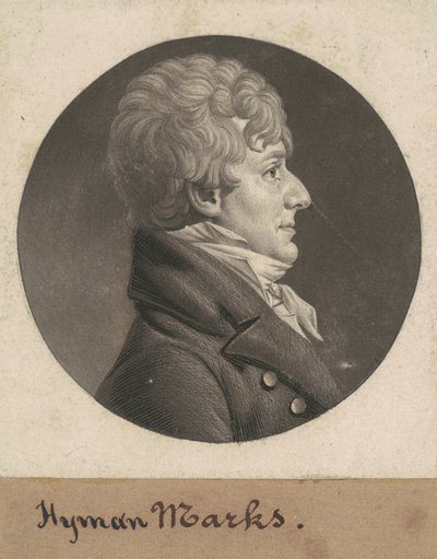Hyman Marks von Charles B. J. Févret de Saint Mémin