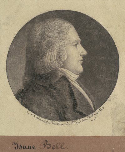 Isaac Bell von Charles B. J. Févret de Saint Mémin