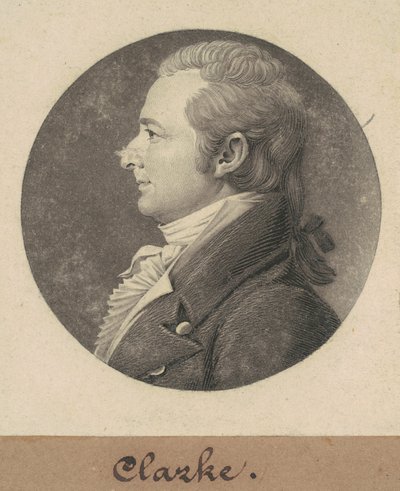 John Clarke von Charles B. J. Févret de Saint Mémin