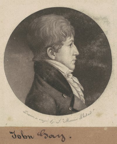 John Gay von Charles B. J. Févret de Saint Mémin