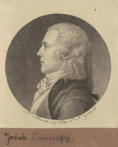 Josiah Quincy von Charles B. J. Févret de Saint Mémin