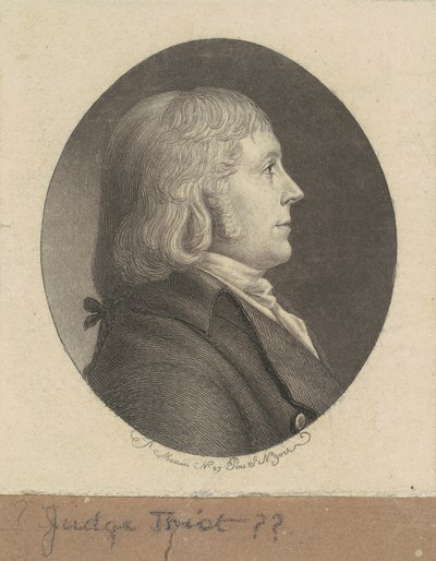 Richter Trist von Charles B. J. Févret de Saint Mémin