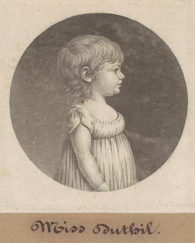 Miss Dutilh von Charles B. J. Févret de Saint Mémin