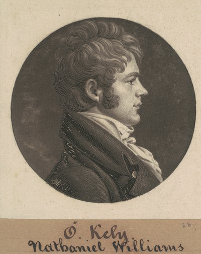 Nathaniel Williams von Charles B. J. Févret de Saint Mémin