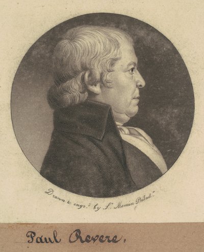 Paul Revere von Charles B. J. Févret de Saint Mémin