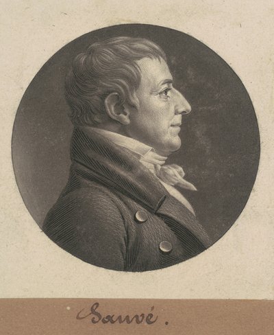 Pierre Sauvé von Charles B. J. Févret de Saint Mémin