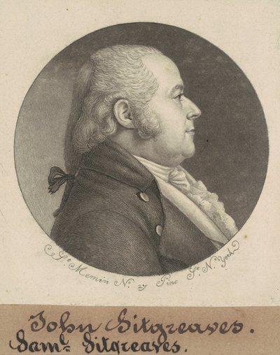 Samuel Sitgreaves von Charles B. J. Févret de Saint Mémin