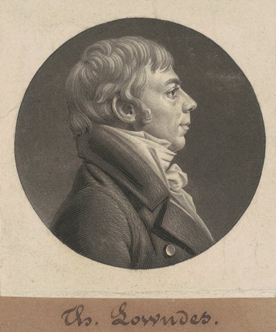 Thomas Lowndes von Charles B. J. Févret de Saint Mémin