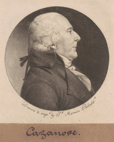 Théophile Cazanove von Charles B. J. Févret de Saint Mémin
