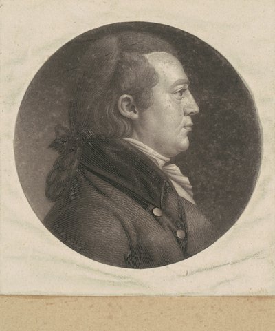 Unbekannter Mann von Charles B. J. Févret de Saint Mémin