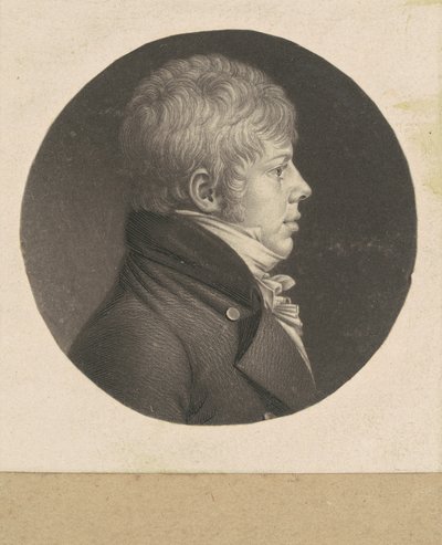Unbekannter Mann von Charles B. J. Févret de Saint Mémin