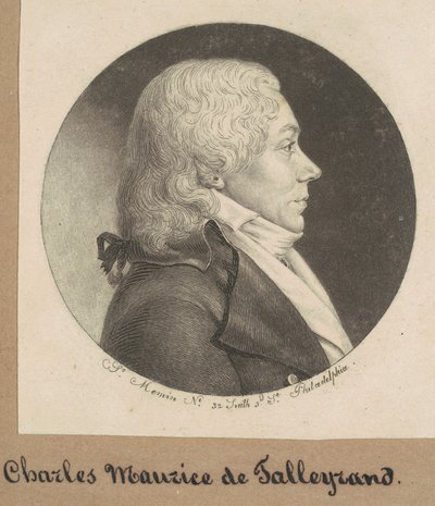 Unbekannter Mann von Charles B. J. Févret de Saint Mémin
