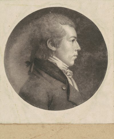 Unbekannter Mann von Charles B. J. Févret de Saint Mémin