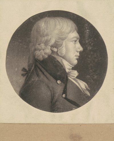 Unbekannter Mann von Charles B. J. Févret de Saint Mémin