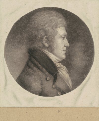 Unbekannter Mann von Charles B. J. Févret de Saint Mémin