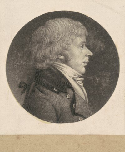 Unbekannter Mann von Charles B. J. Févret de Saint Mémin