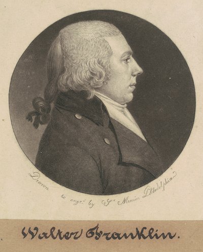 Walter Franklin von Charles B. J. Févret de Saint Mémin