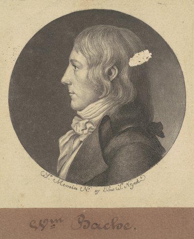William Bache von Charles B. J. Févret de Saint Mémin