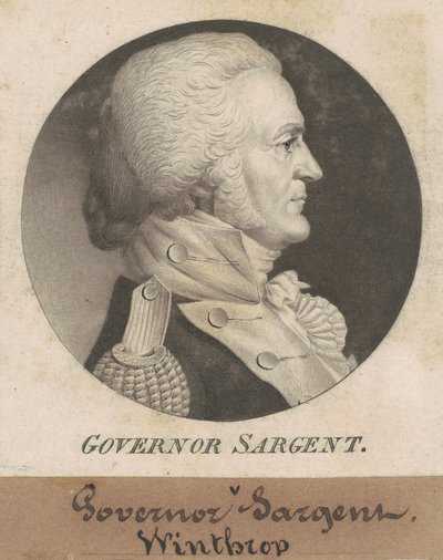 Winthrop Sargent von Charles B. J. Févret de Saint Mémin