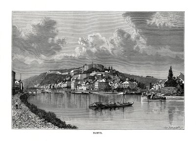 Namur, Belgien, 1879 von Charles Barbant