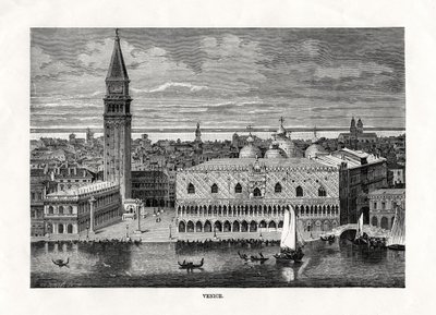 Venedig, Italien, 1879 von Charles Barbant