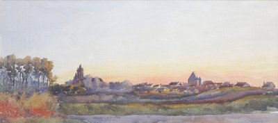 Moret-sur-Loing von Charles Bernier